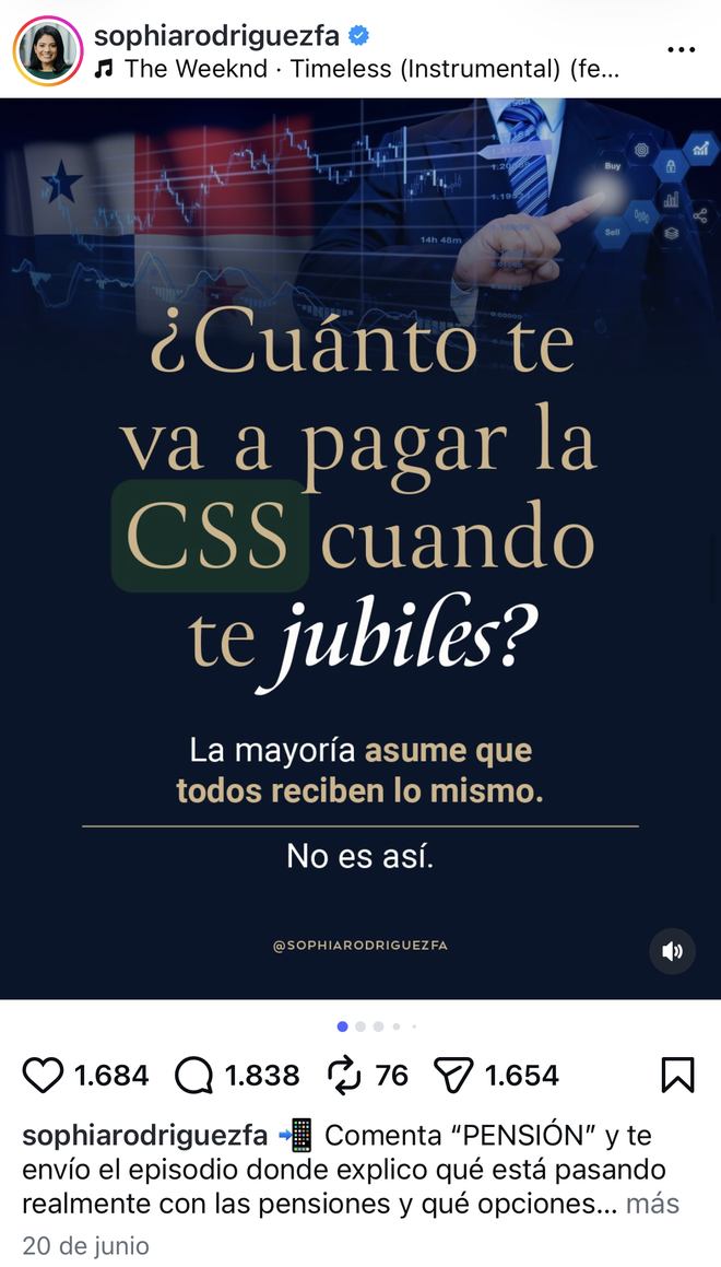 Carrusel sobre el cálculo de la pensión